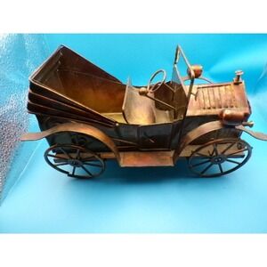 Vintage Brass Colar Metal Antique Car‎ Model Collectible Desk Decor Display